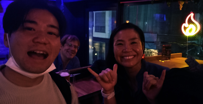 fans at GOTH CARTER'S LIVE FIRE CAFE OCT 14TH 2022